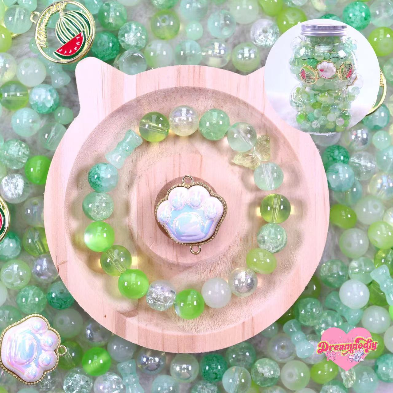 N1449 / カスタムボールペン 猫ちゃんビーズ お高級ガラスフラワー N1449 / カスタムボールペン 猫ちゃんビーズ お高級ガラスフラワー