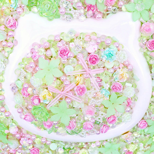 「特別プリセット」 春野雰囲気　可愛いパーツミックス(デコ用・レジン)ー Riko