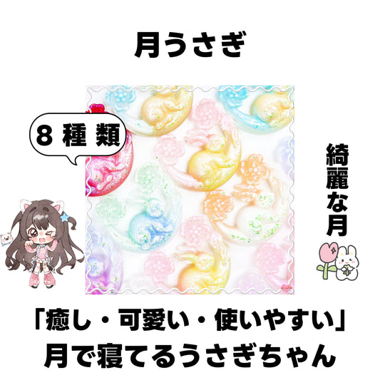 [開封]NEW.月うさぎ（レジン）<ブライドボックス>-Riko　