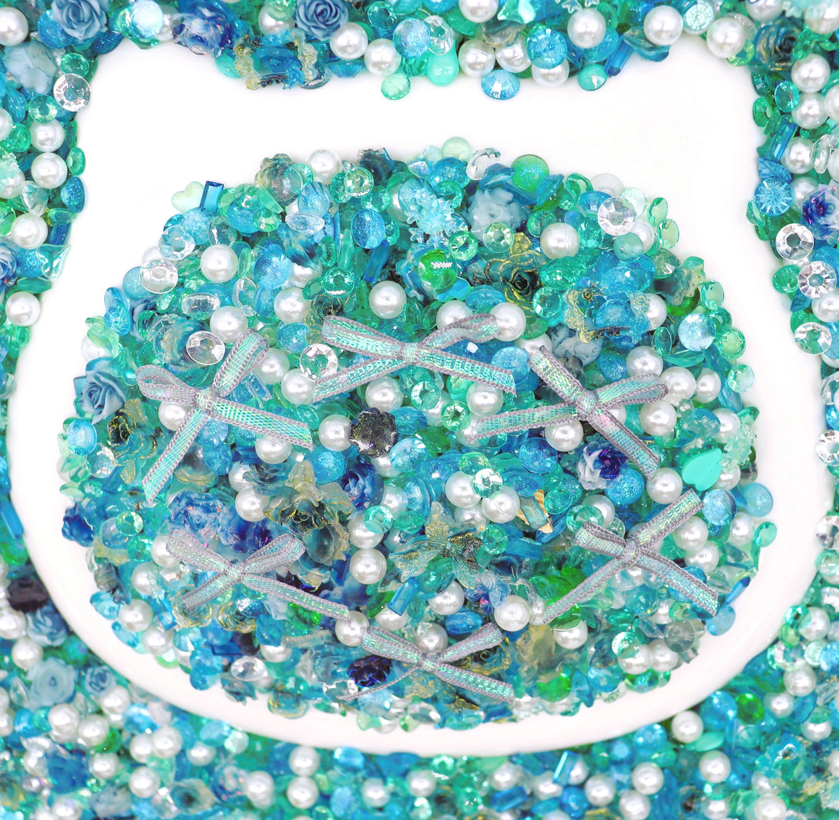「特別プリセット」海の雫　可愛いパーツミックス(デコ用・レジン)ーRiko