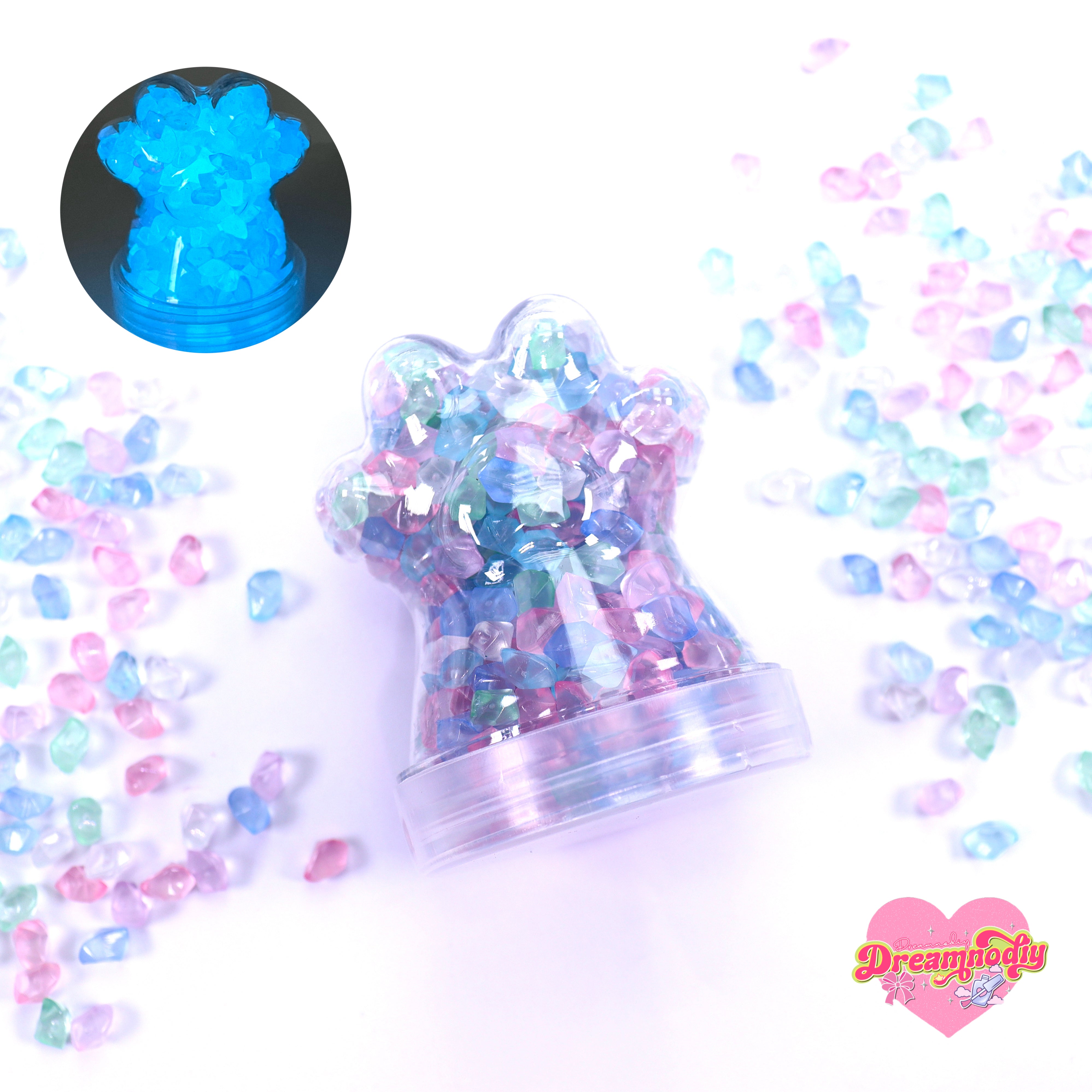 NO.455❤カップの中がギュ~ギュ~❤レジンヘアゴム ブローチ ブローチ・